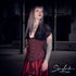 SiaLinda: Unterbrust Korsett Ruby, rot schwarz, Premiumkollektion, sexy - SiaLinda.com